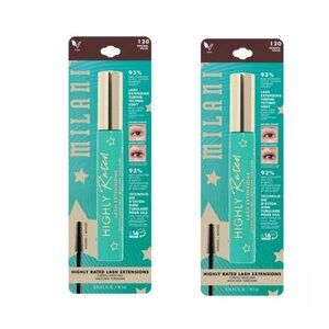 Milani Highly Rated Lash Extensions Tubing Mascara Brown 2 Pack